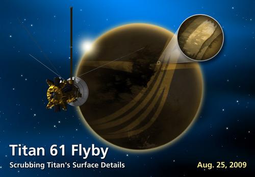 “卡西尼”号探测卫星 即将再次飞越“土卫六”