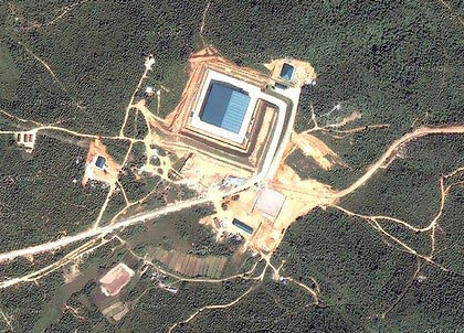 谷歌地球在缅甸搜到疑似核设施建筑物