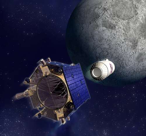 撞月卫星今日“双击”寻水 NASA实时直播