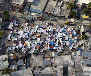多家航天机构提供海地卫星图像协助地震救援