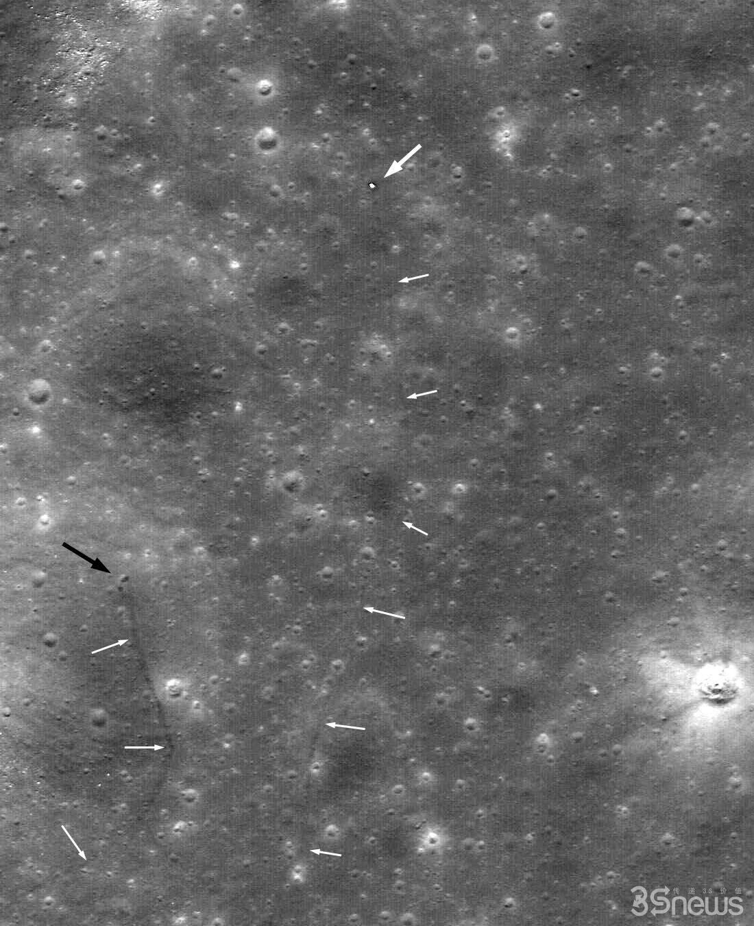 NASA公布最新探月数据 找到失踪37年探测器