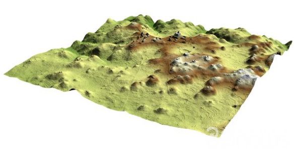 玛雅古城3D地图绘出 机载激光技术穿透雨林显威力