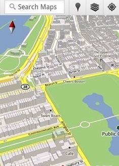 谷歌地图V5.0版将发布 支持3D视图功能