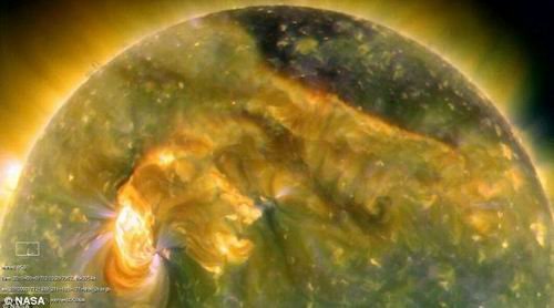 太阳活动形成“暴乱音乐会” 科学家揭开地磁暴之谜