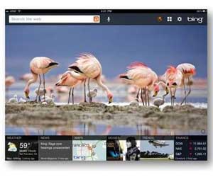 微软Bing推出iPad专用搜索引擎 对抗谷歌搜索