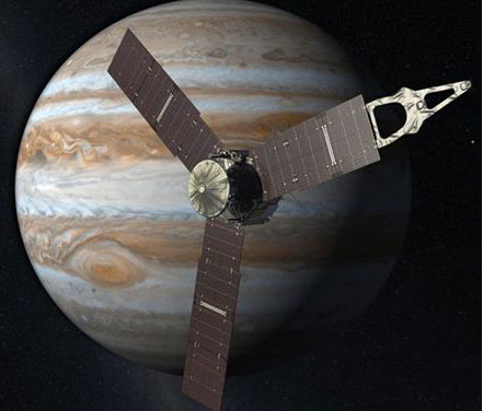 朱诺号探测飞船发射 将揭开木星6大谜团