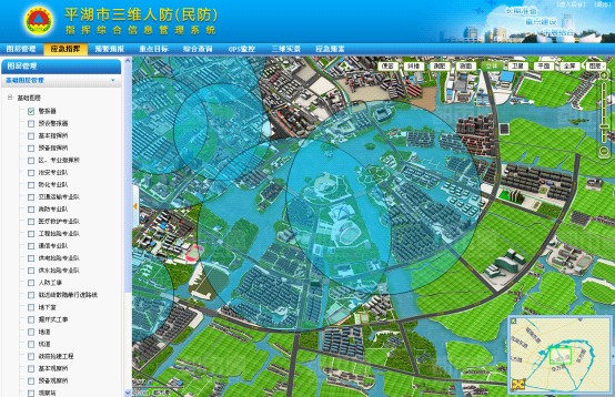 襄樊人民防空三维书记地图管理系统图片