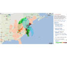 谷歌发布飓风地图 帮助人们防范桑迪飓风