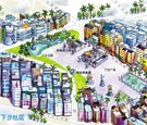 一张“趣味”蓝地图展示深圳创意魅力