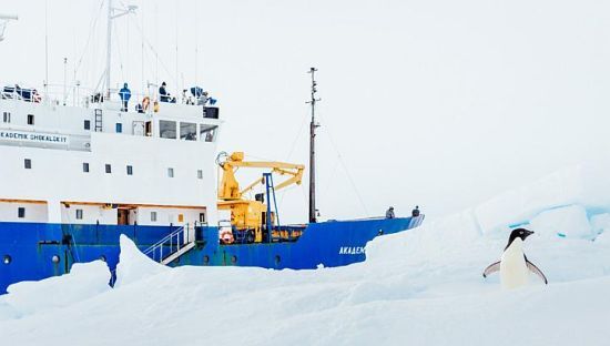 中国环境卫星引导雪龙号在南极营救俄罗斯客轮