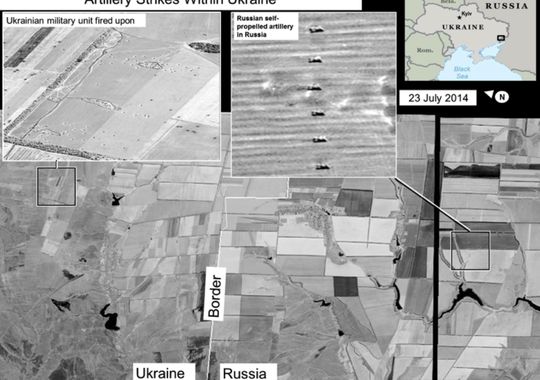 俄国防部：美公布的炮击乌克兰卫星图是伪造的