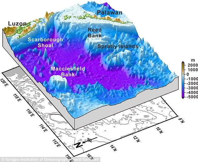 绘制海底地图：卫星数据显示海床以下1英里处有未知山脉