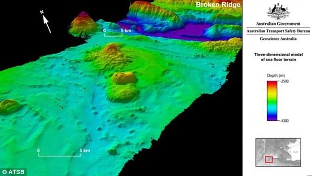 绘制海底地图：卫星数据显示海床以下1英里处有未知山脉