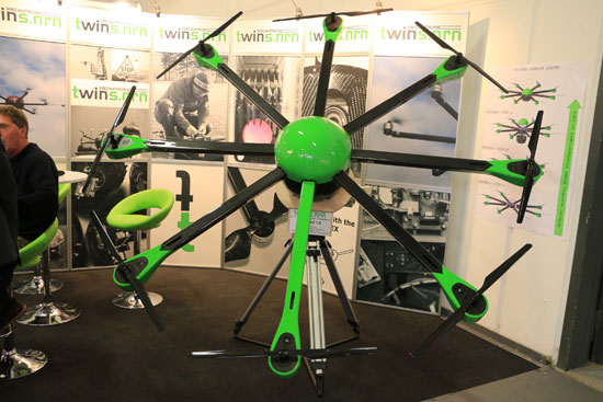 国内外测绘企业相聚柏林 无人机成为 INTERGEO展会主角