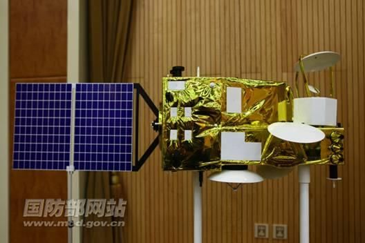资料图：中国海洋二号卫星模型