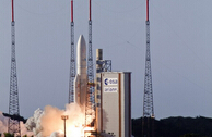 阿丽亚娜火箭成功发射两颗通信卫星