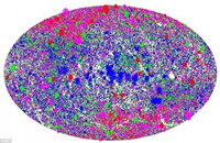 德国天文学家绘制最新X射线全天巡天地图