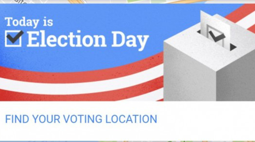 Google Maps让美国选民轻松地找到投票站