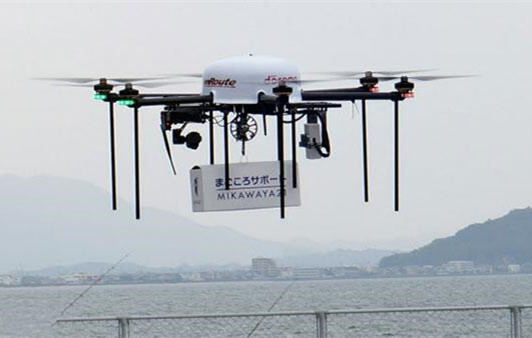 日本通信运营商为无人机接入网络，进行跨海飞行试验