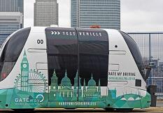伦敦进行无人驾驶巴士测试 一百名乘客率先试水