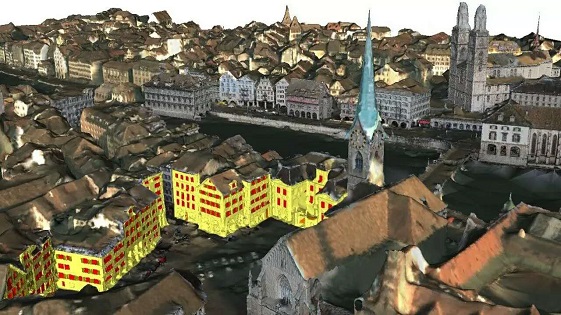 仅用照片就搞定城市三维地图？瑞士说没问题