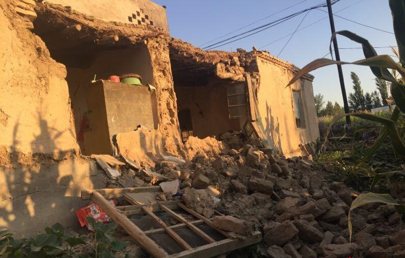 中国地震台网中心发布新疆6.6级地震图集