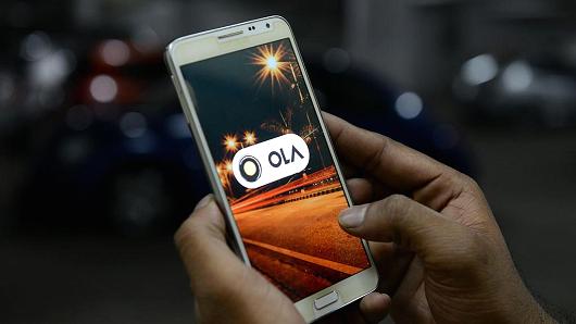 印度打车服务Ola获11亿美元融资 腾讯软银领投
