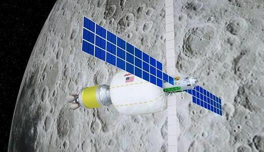 2022年两家私企将在月球轨道建立可膨胀太空站