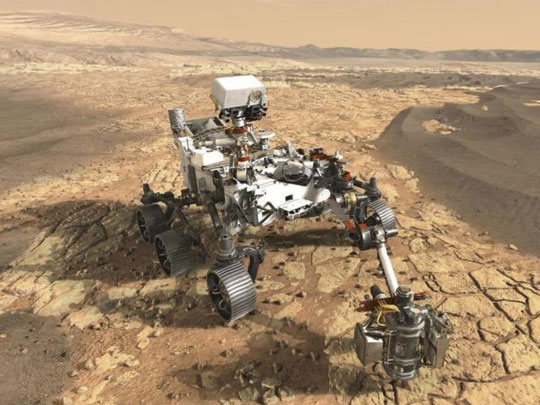 NASA公布新一代火星漫游车 拥有23只“眼睛”
