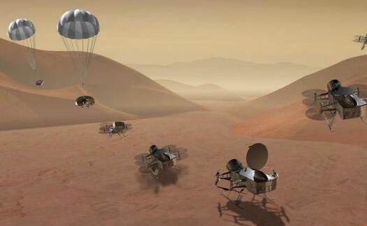 NASA拟发送无人机探索土卫六表面，寻找生命迹象