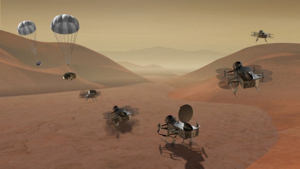 NASA拟派遣“蜻蜓”无人机探索土卫六Titan