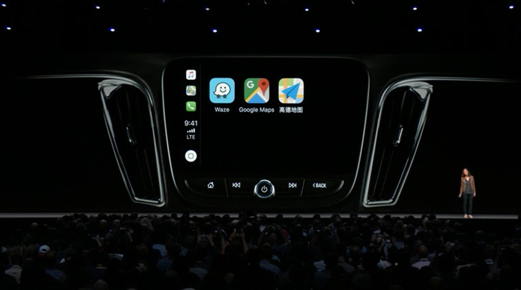 苹果推新系统，高德地图成为Carplay的导航新选择