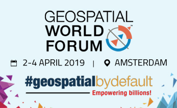 地理空间论坛将于2019年4月2-4日在阿姆斯特丹举办