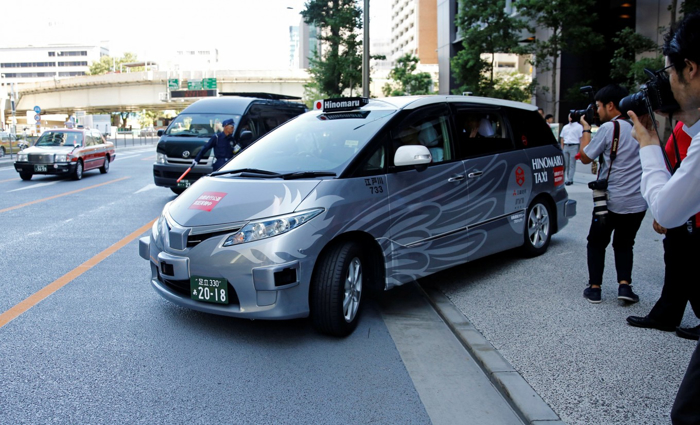 东京正式试运营自动驾驶出租车 为奥运做准备