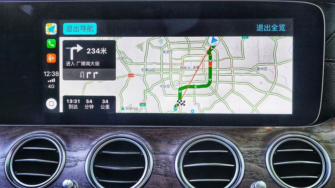 高德地图发布新版本，正式适配苹果CarPlay车载系统