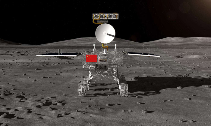 嫦娥四号成功登月，传回世界首张近距离月背影像