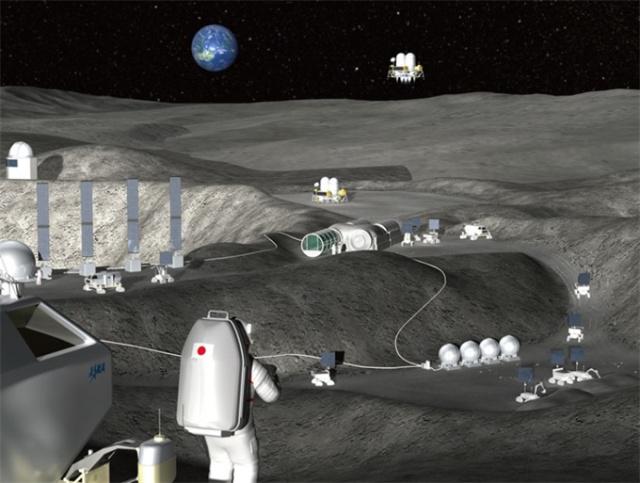 脑洞大开！日本航天机构JAXA计划使用远程控制机器人建造月球基地