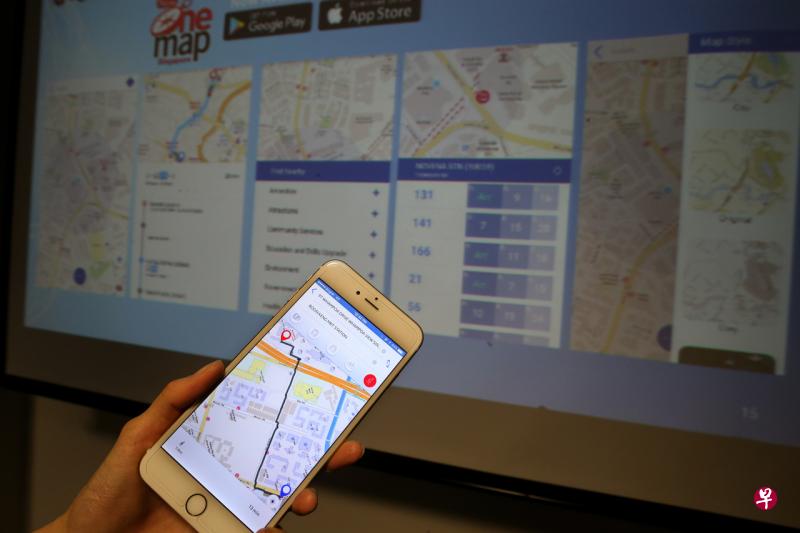 新加坡互动地图OneMap明年增设3D地图功能