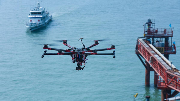 无人机测绘技术引入海域调查 海洋二所近期开展“蓝色海湾”整治等调查