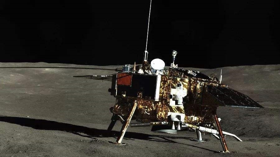 嫦娥四号着陆器和“玉兔二号”月球车结束月夜休眠
