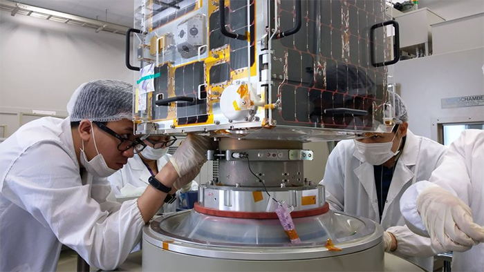 日本完成为缅甸建造的首颗小型卫星
