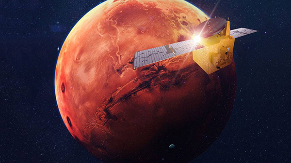 阿联酋“希望”号火星探测器成功进入科学轨道