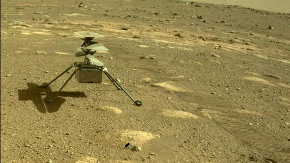 NASA宣布周一举行机智号无人直升机火星首飞